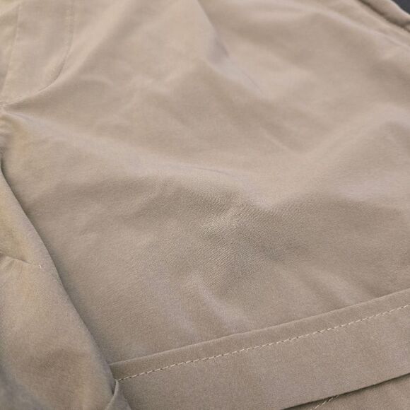 RBX Elastic Waist Zipper Pockets Shorts - Picture 2 of 11